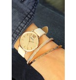 Ernest Horloge Cindy Mini White - Rose Gold