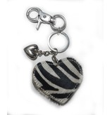 Giuliano Giuliano Tas,- Sleutelhanger Hart Zebra