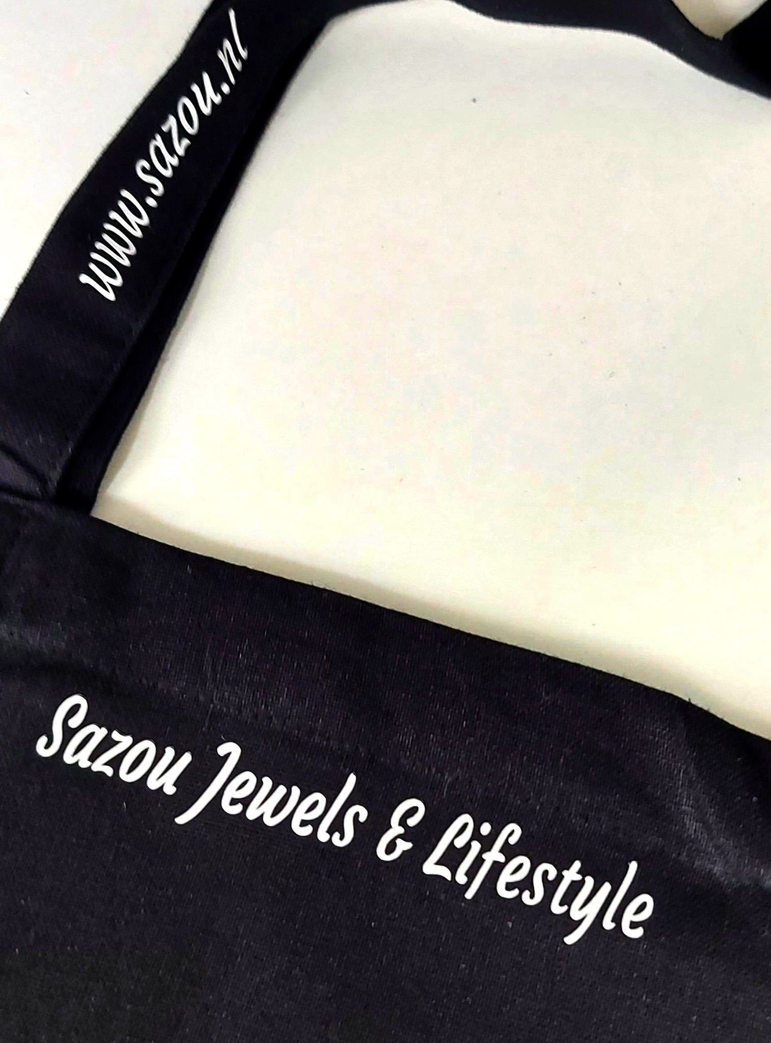 Sazou Jewels Katoenen tas met tekst Empower your Wildness