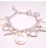 Armband met bedels "Love and Hope"