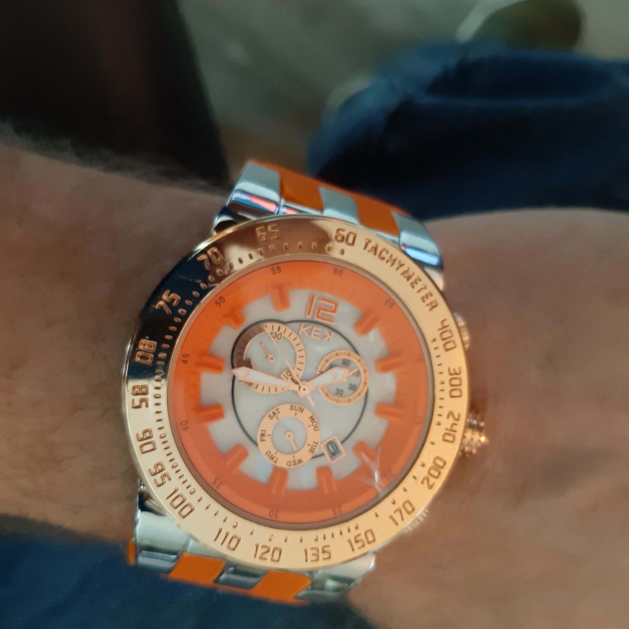 KEK Horloge KEK Oranje 0209