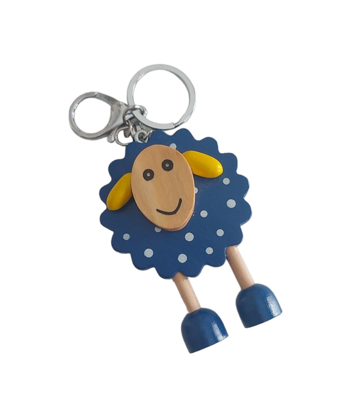 Sleutelhanger houten Schaap