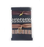 Hairtie - Armband Graphic Brown / HT 017