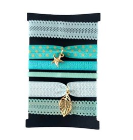 Hairtie - Armband Lovely Turquoise / HT 008