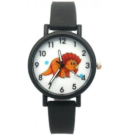 Kids Only Kinderhorloge | Dino | Zwart | Quartz | Analoog