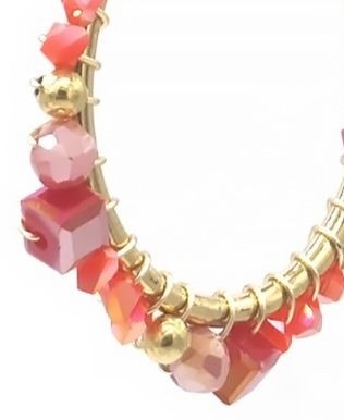 Musthaves Kleurrijke creolen van stainless steel en glaskralen