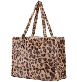 Tas | Shopper | Fluffy Faux Fur | Luipaard