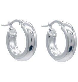 Musthaves Oorbellen | Creolen | Stanless Steel | Zilver | 20mm