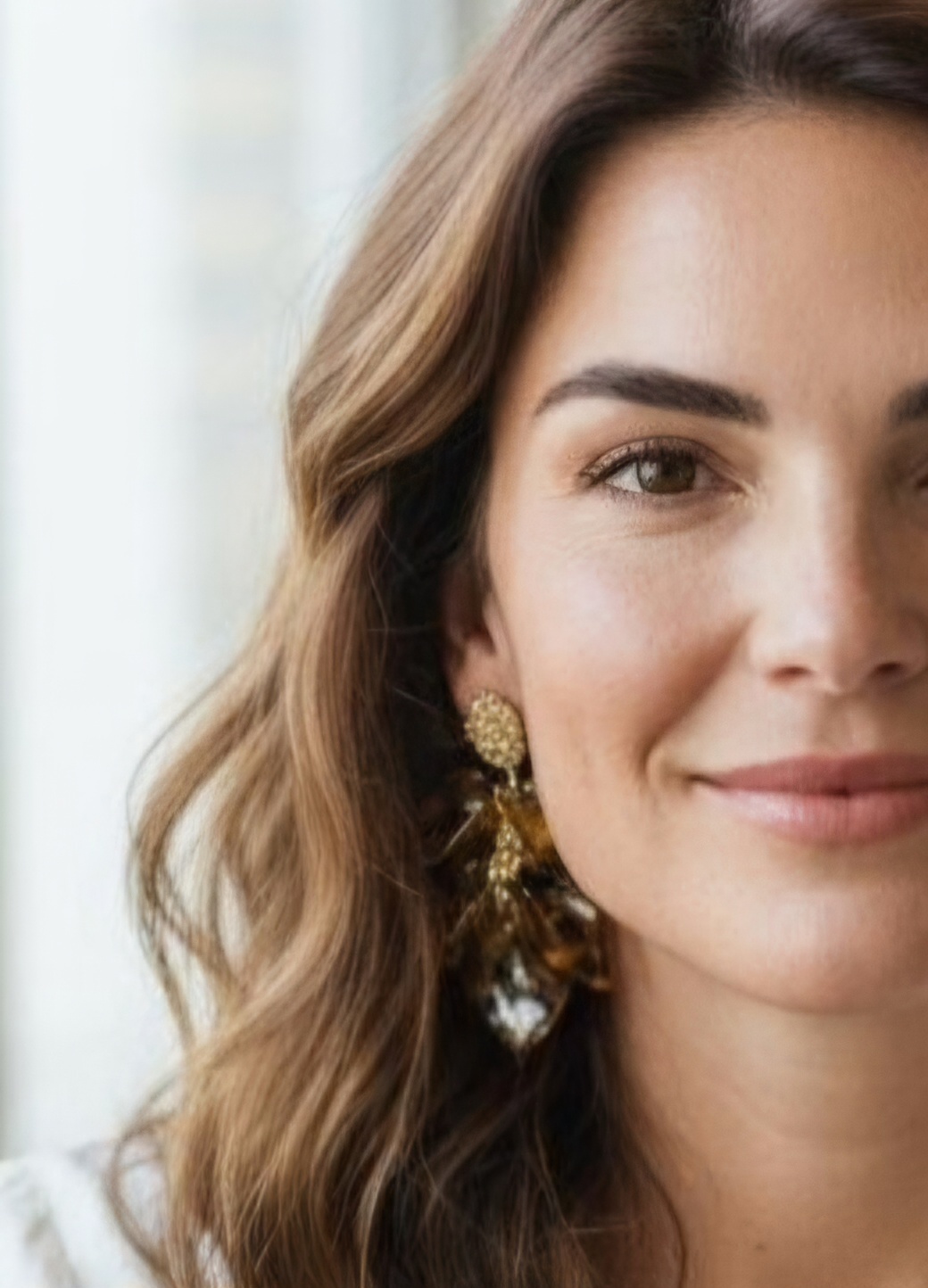 Sazou Jewels Luipaard oorbellen met stainless steel oorstekers