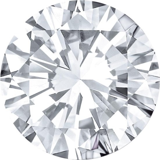 Sazou Jewels Ketting van roze nylon koorden met een kristal punthanger