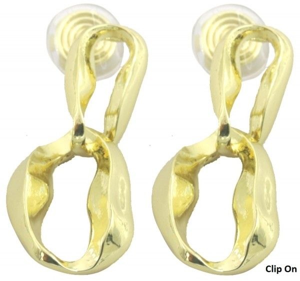 Musthaves Clip oorbellen Golden Chain