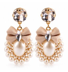 Royal Bow Crystal - White