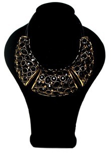 Luxe Ketting Goud / Zwart