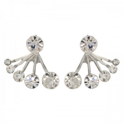 Oorstekers met zirkonia