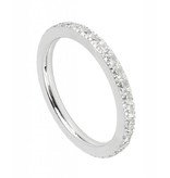 Ohlala Ohlala ring Alround Champagne Diamond zilver