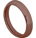 Ohlala Ohlala aansluit ring Complement Round Choco