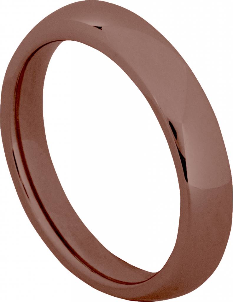 Ohlala Ohlala aansluit ring Complement Round Choco