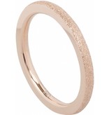 Ohlala Ohlala stapel ring Round Sanded Rosé