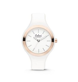 Colori - Macaron Horloge Macaron White 5-COL430