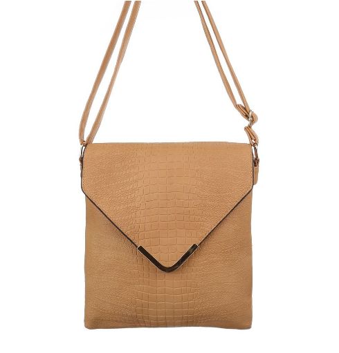 Dames Schoudertas of Crossbodybag Camel