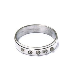 Ring | Stainless Steel | strass