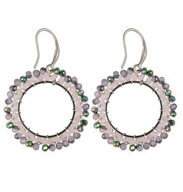 Oorbellen | Round Beads | 3 cm