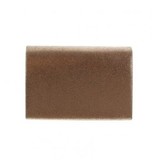 Shiny Old pink clutch met zilveren ketting