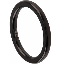 Ohlala Ring | Round | Steel | Black | OHR72