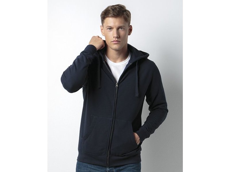 Kustom Kit  Kustom Kit Regular Fit Zipped Hoodie Superwash® 60