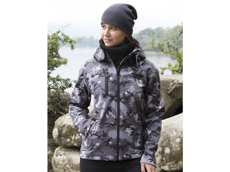 Result Urban Camo TX Performance Hooded Softshell