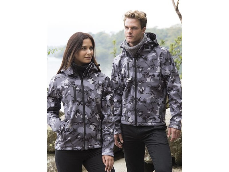 Result Urban Camo TX Performance Hooded Softshell