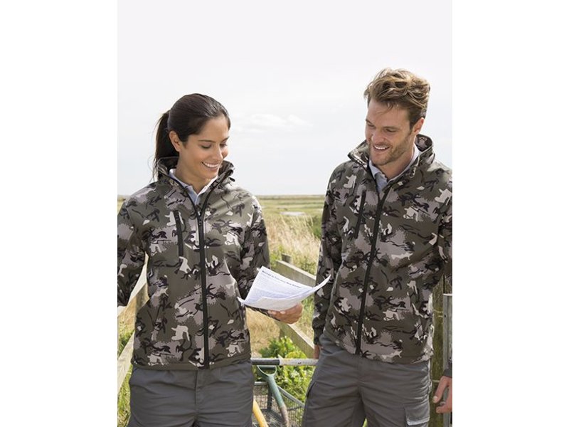 Result Urban Camo TX Performance Hooded Softshell