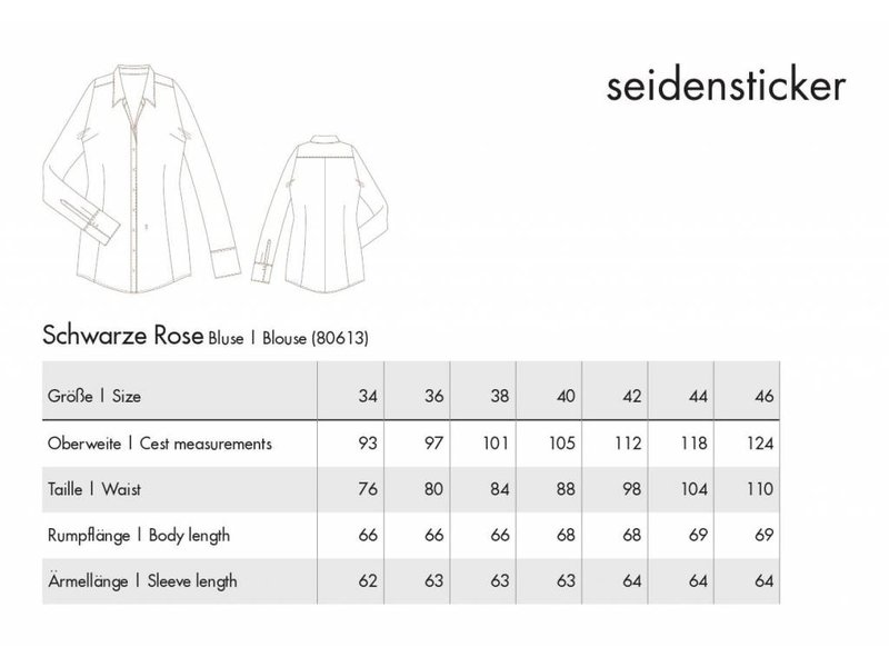 Seidensticker Schwarze Rose Blouse Longsleeves