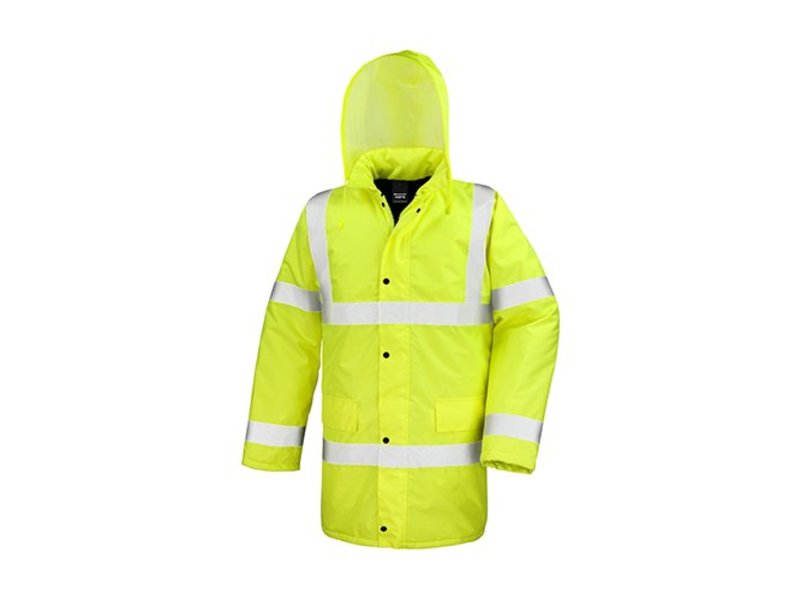 Result Safe Guard Core High Viz Motorway Coat