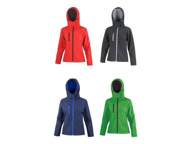 Result Core Ladies TX Performance Hooded Softshell