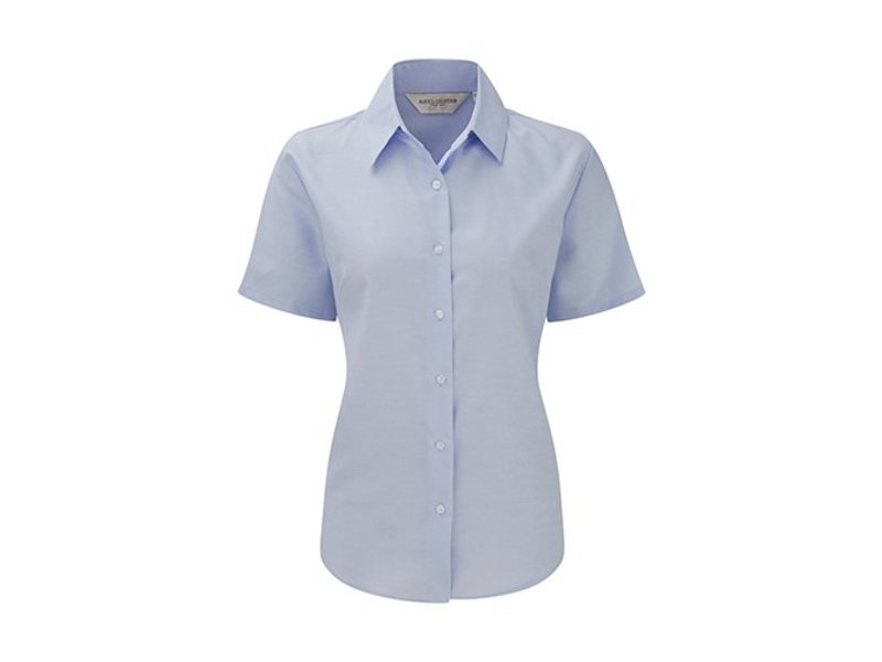 Russell Collection Ladies Oxford Blouse