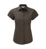 Russell Collection Tailored Shortsleeve Blouse