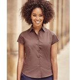 Russell Collection Tailored Shortsleeve Blouse