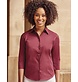 Russell Collection Tailored Blouse with 3/4 Sleeves