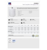 Russell Collection Men's LS Herringbone Blouse Russell Collection Men's LS Herringbone Blouse