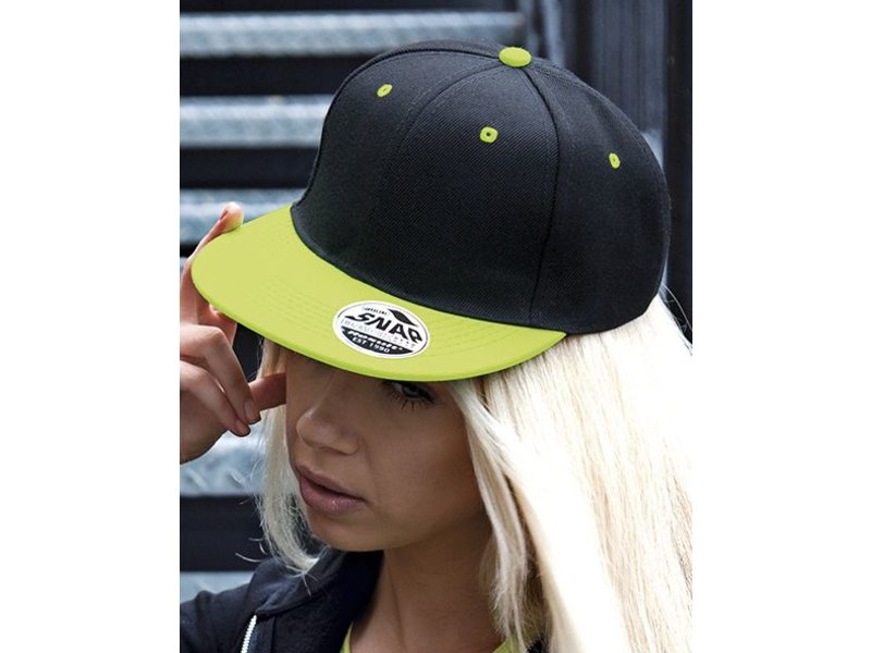 Result Headwear Bronx Original Flat Peak Snap Back Dual