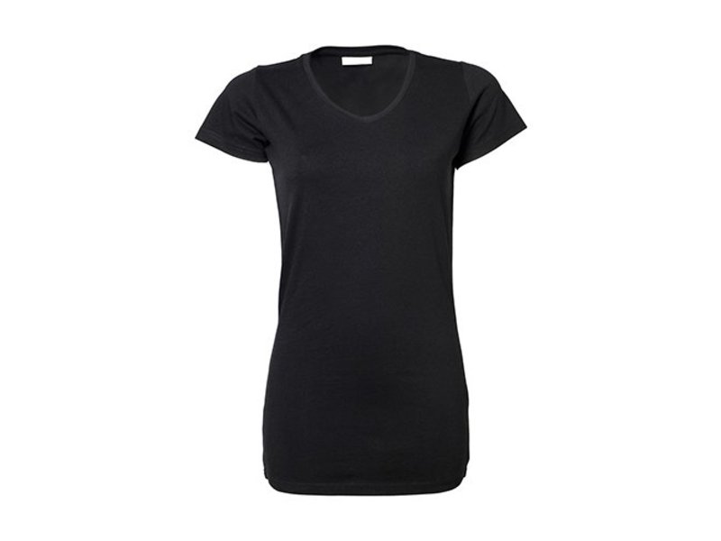 Tee Jays Ladies Stretch T-Shirt Extra Long