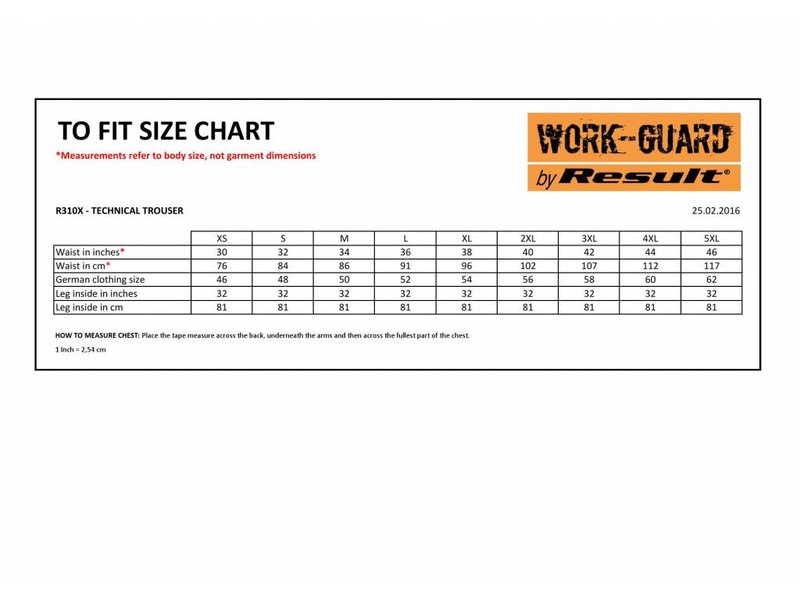 Result Work-Guard Work-Guard Technical Trouser