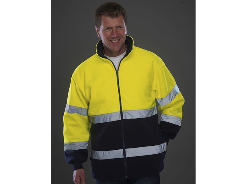 Yoko Hi-Vis 2-Tone Fleece Jacket