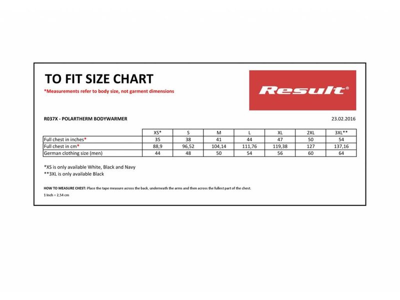 Result Fleece Bodywarmer