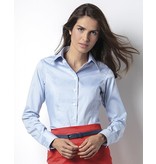 Kustom Kit Ladies Corporate Oxford Blouse LS