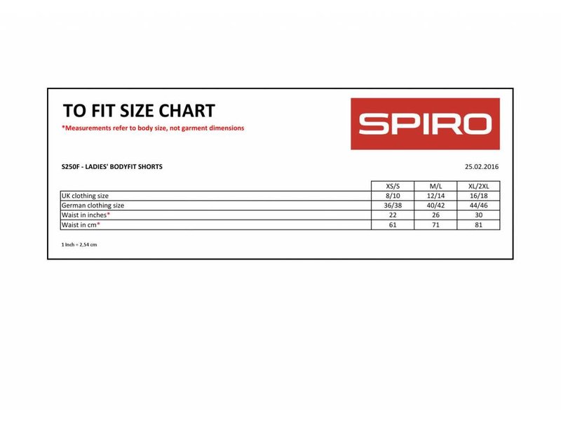 Spiro | S250F | 067.33 | S250F | Women's Bodyfit Base Layer Shorts