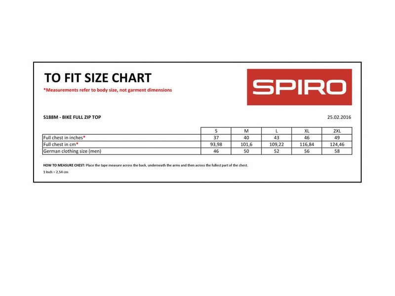 Spiro | S188M | 064.33 | S188M | Bike Full Zip Top