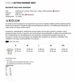 Stars by Stedman Padded Vest Stars by Stedman Padded Vest