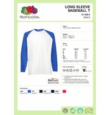 Fruit of the Loom Long Sleeve Baseball T-Shirt